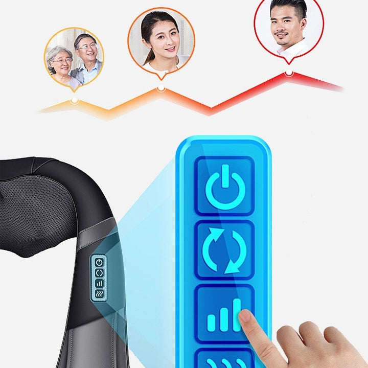 Multifunctional massage shawl